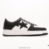6930ee8f6e68136f4d9b3729 Ape Head Bape Sta Low Popular Classic Retro Style, Full Shoe Made of High-Quality White Cowhide Including Linings and Tongue, Premium Texture with Excellent Durability and Stain Resistance