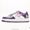 6930ee936e68136f4d9b3730 Ape Head Bape Sta Low Popular Classic Retro in Premium White Calfskin with Ape Logo Embossing and Metal Lace Tip, Ortholite Cushioning for Superior Comfort and Durability