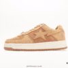 6930ee9e6e68136f4d9b3743 Ape Head Bape Sta Low Popular Classic Retro - Premium White Calfskin Leather Throughout Including Interior and Tongue, High-End Texture and Stain Resistant. Ape Head Embossed Logo, Metallic Ape Head Lace Aglet Showcasing Bape's Design Integrity. Ortholite Cushioning for Comfortable and Durable Wear – Best Value Compared to Overpriced Market Alternatives