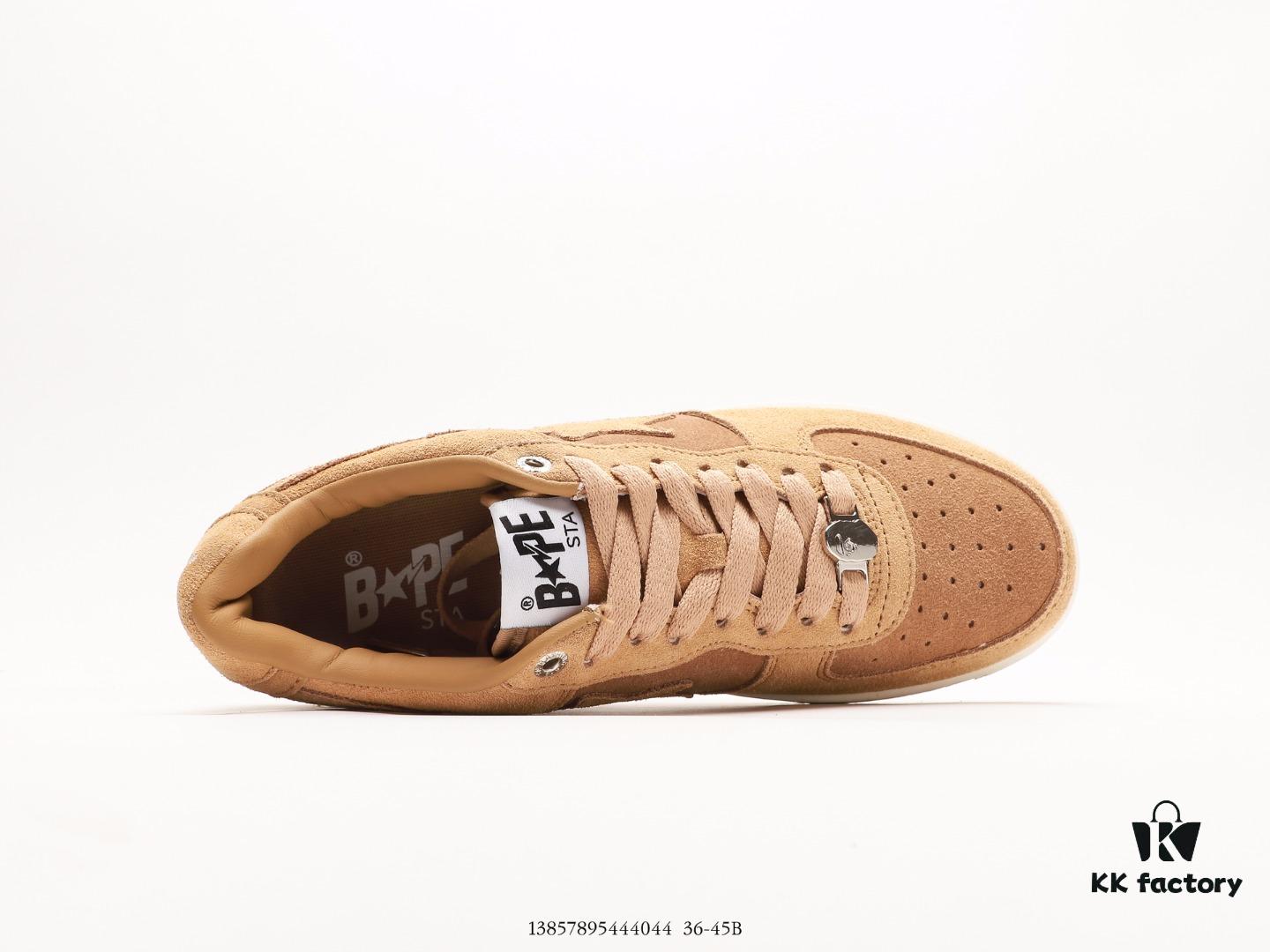 6930ee9f6e68136f4d9b3745 Ape Head Bape Sta Low Popular Classic Retro - Premium White Calfskin Leather Throughout Including Interior and Tongue, High-End Texture and Stain Resistant. Ape Head Embossed Logo, Metallic Ape Head Lace Aglet Showcasing Bape's Design Integrity. Ortholite Cushioning for Comfortable and Durable Wear – Best Value Compared to Overpriced Market Alternatives