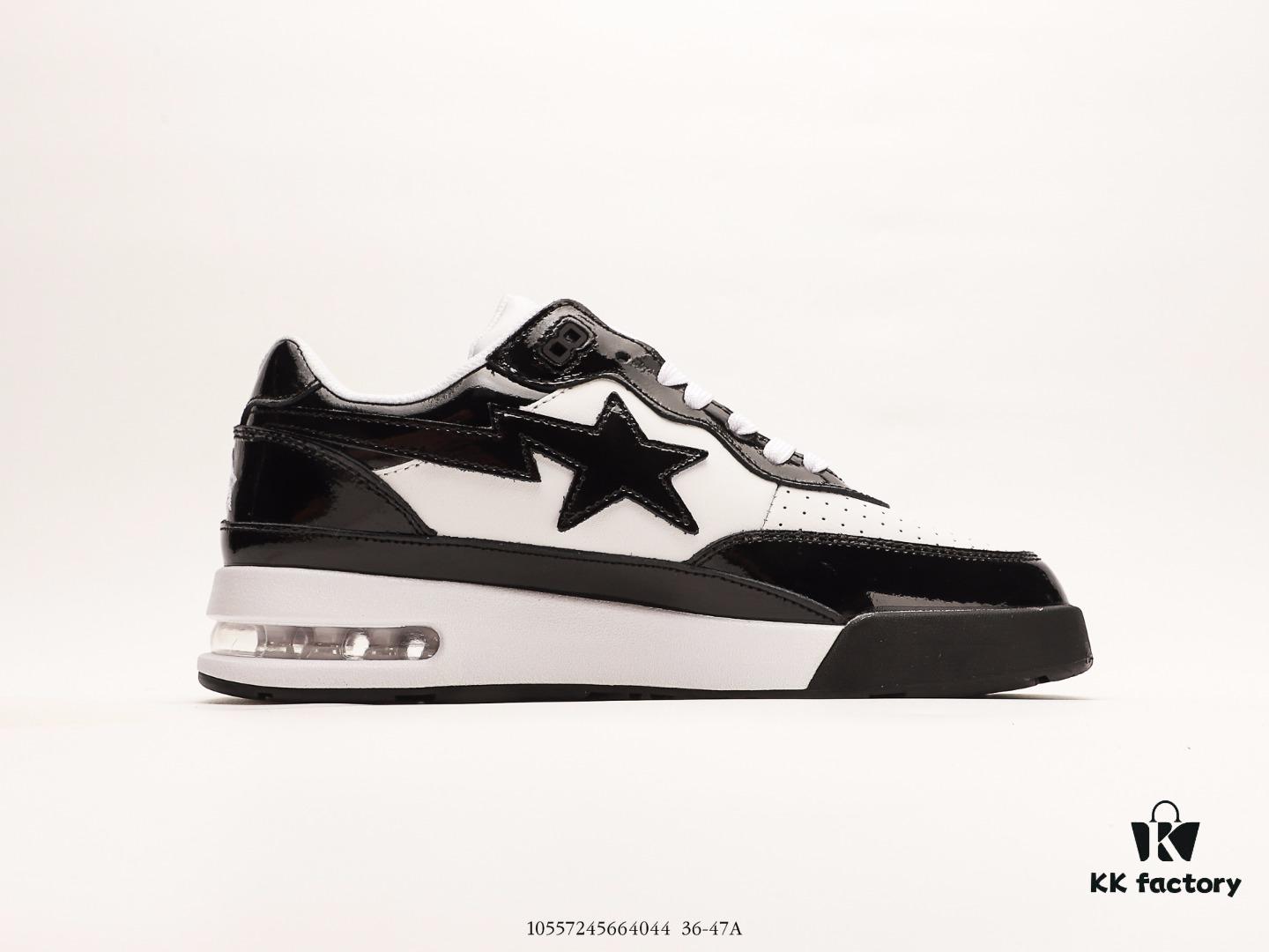 A Bathing Ape BAPE Monkey Head Half-Cushion Low-Top Casual Shoes