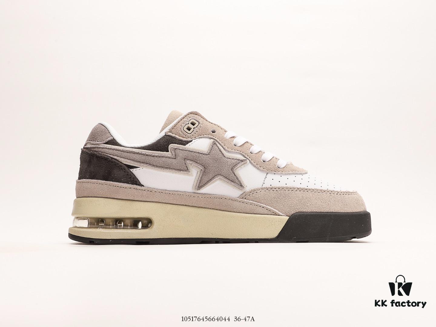 A Bathing Ape Monkey Head Half-Cushion Low-Cut Casual Shoes