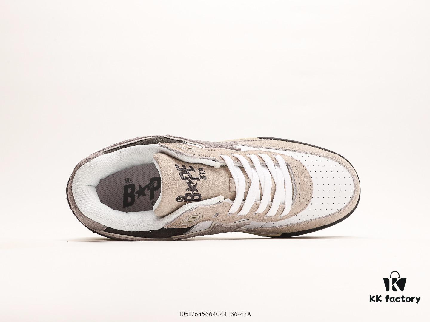 A Bathing Ape Monkey Head Half-Cushion Low-Cut Casual Shoes