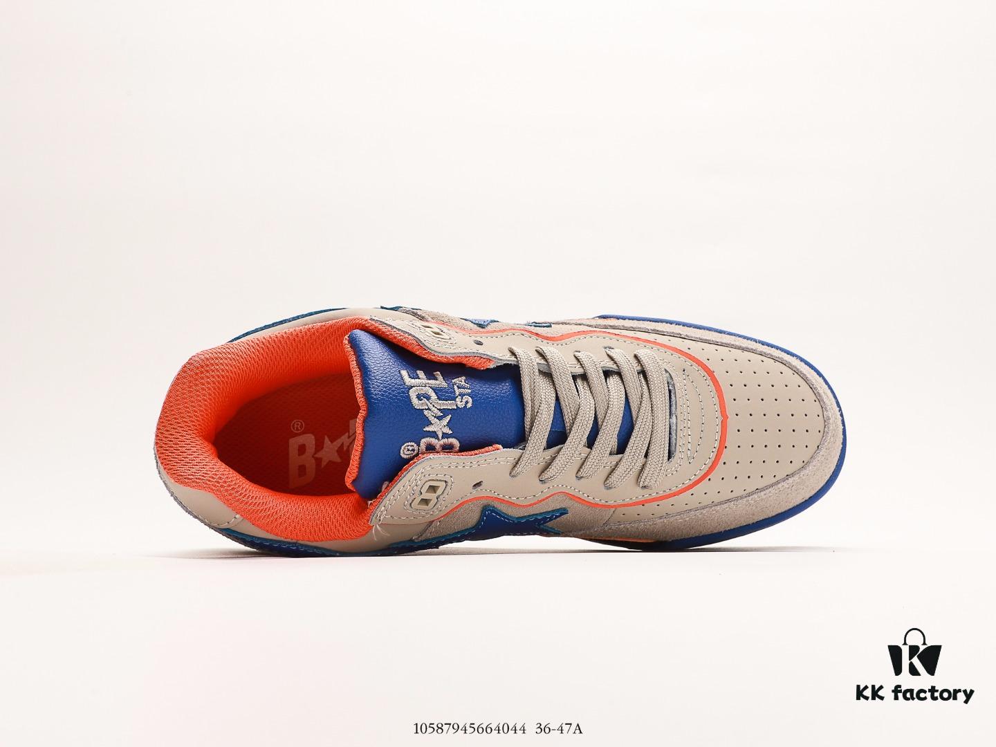 A Bathing Ape BAPE Monkey Head Half-Cushion Low-Top Casual Shoes