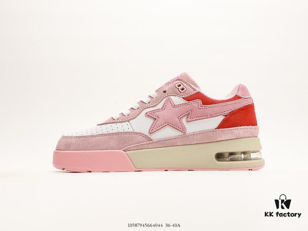 A Bathing Ape Monkey Head Half-Cushion Low-Top Casual Shoes