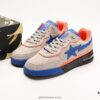 A Bathing Ape BAPE Monkey Head Half-Cushion Low-Top Casual Shoes