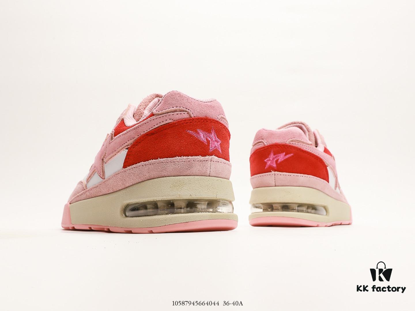 A Bathing Ape Monkey Head Half-Cushion Low-Top Casual Shoes
