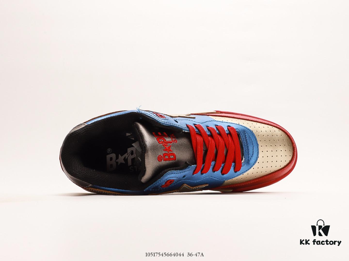 A Bathing Ape Bape Head Half-Cushion Low-Top Casual Shoes