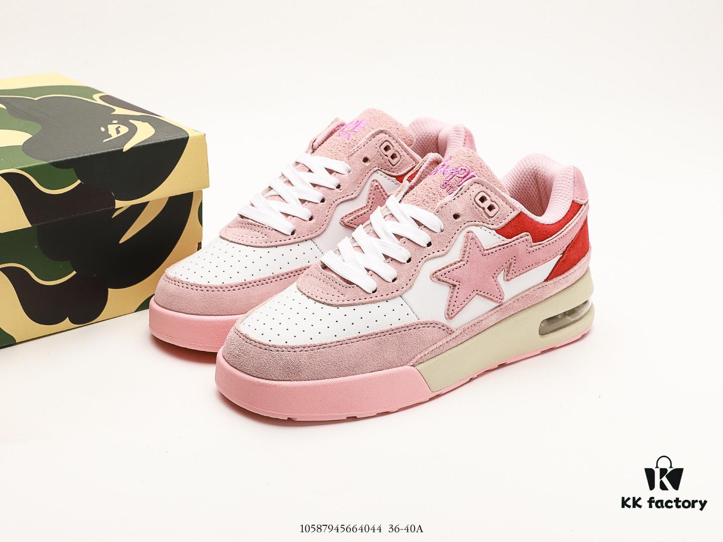 A Bathing Ape Monkey Head Half-Cushion Low-Top Casual Shoes
