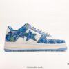6930eec66e68136f4d9b3781 A Bathing Ape Bape Sta Low Classic Patent Leather Low-Top Sneakers Unisex Casual Shoes