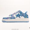 6930eec86e68136f4d9b3783 A Bathing Ape Bape Sta Low Classic Patent Leather Low-Top Sneakers Unisex Casual Shoes