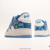 6930eec86e68136f4d9b3784 A Bathing Ape Bape Sta Low Classic Patent Leather Low-Top Sneakers Unisex Casual Shoes