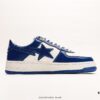 6930eecc6e68136f4d9b378c Ape Head Bape Sta Low Unisex Sneakers, Celebrity Style, Classic Patent Leather Low-Top Casual Shoes