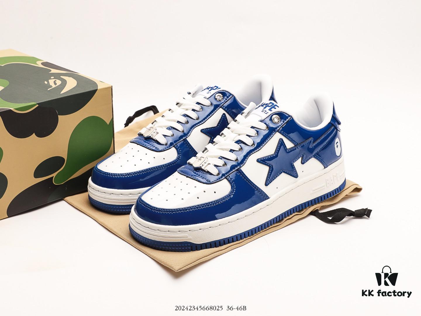 6930eed06e68136f4d9b3794 Ape Head Bape Sta Low Unisex Sneakers, Celebrity Style, Classic Patent Leather Low-Top Casual Shoes