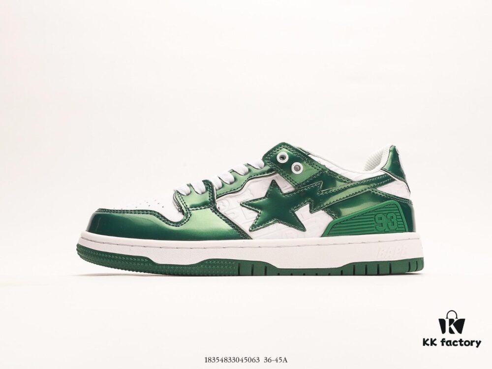 Ape Head Bape S Classic Casual Sports Skate Shoes, Iconic Ape Face Design, Authentic Silhouette, Sea Glass Insole, Full-Length Air Cushion Insert, Premium Full Packaging Includes Customized Ape Logo Dust Bag