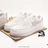 6930eedf6e68136f4d9b37aa Ape Head BapeSta ToLow Celebrity Style Ape Head Classic Low-Top Athletic Casual Shoes Crafted with Over Six Months of Development, Premium Full-Grain Leather Used for Upper and Lining, Market Original Data Imported Machinery High-Frequency Pressed LOGO, Midsole Embedded with Ortholite Shock-Absorbing Material