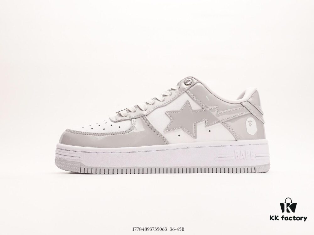 6930eee16e68136f4d9b37ad Japanese Harajuku Streetwear Brand A Bathing Ape BAPE STA Classic Low-Top Casual Sneakers with Ortholite Insole for Cushioning, Full-Length Air Sole Insert, Upgraded Original Last and Pattern Design, Comes with Hard Gift Box, Ape Head Card, Dust Bag, and Premium Laces