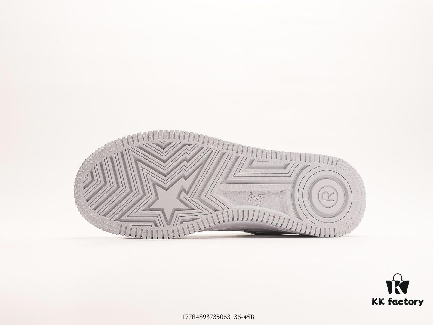 6930eee16e68136f4d9b37ae Japanese Harajuku Streetwear Brand A Bathing Ape BAPE STA Classic Low-Top Casual Sneakers with Ortholite Insole for Cushioning, Full-Length Air Sole Insert, Upgraded Original Last and Pattern Design, Comes with Hard Gift Box, Ape Head Card, Dust Bag, and Premium Laces