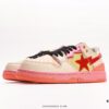 6930eefc6e68136f4d9b37d4 Ape Head Bape Sta Low Men's Classic Patent Leather Ape Logo Low-Top Sneakers, Celebrity Style Casual Sports Shoes