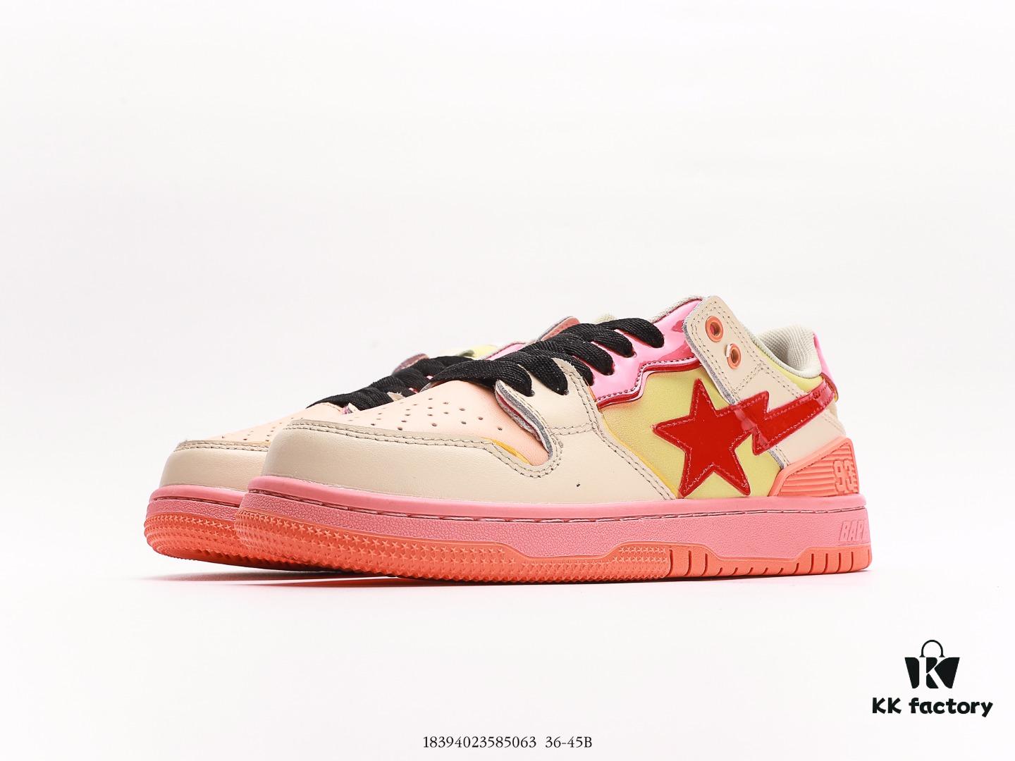 6930eefc6e68136f4d9b37d4 Ape Head Bape Sta Low Men's Classic Patent Leather Ape Logo Low-Top Sneakers, Celebrity Style Casual Sports Shoes