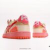 6930eefd6e68136f4d9b37d5 Ape Head Bape Sta Low Men's Classic Patent Leather Ape Logo Low-Top Sneakers, Celebrity Style Casual Sports Shoes