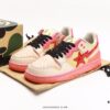 6930eefe6e68136f4d9b37d7 Ape Head Bape Sta Low Men's Classic Patent Leather Ape Logo Low-Top Sneakers, Celebrity Style Casual Sports Shoes