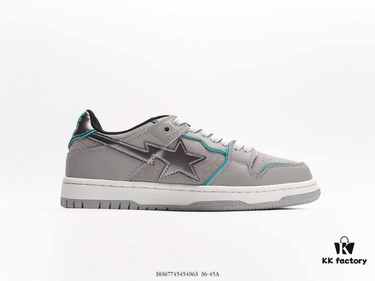 Bape x Nike Air Force 1 '07 Low A BATHING APE Monkey Head Low-Top Casual Sneakers Colorblocked Lace-Up Athletic Shoes