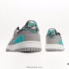 Bape x Nike Air Force 1 '07 Low A BATHING APE Monkey Head Low-Top Casual Sneakers Colorblocked Lace-Up Athletic Shoes