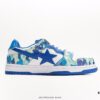 6930ef156e68136f4d9b37fb BAPE x Air Force 1 Sta Low Men's Low-Top Casual Sports Sneakers, Classic Ape Head Design, Full-Length Air Cushion, Sea Glass Insole, Star Logo Identification