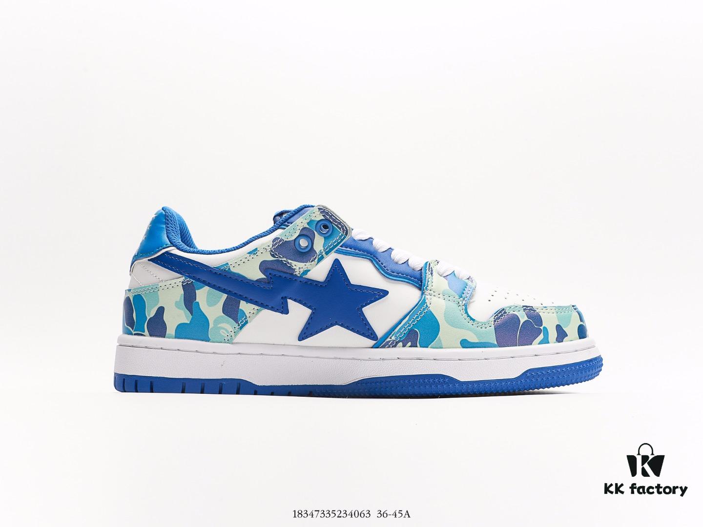 6930ef156e68136f4d9b37fb BAPE x Air Force 1 Sta Low Men's Low-Top Casual Sports Sneakers, Classic Ape Head Design, Full-Length Air Cushion, Sea Glass Insole, Star Logo Identification