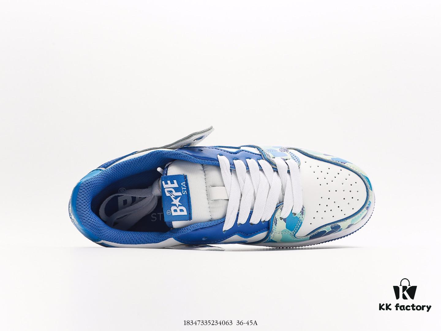 6930ef176e68136f4d9b37fd BAPE x Air Force 1 Sta Low Men's Low-Top Casual Sports Sneakers, Classic Ape Head Design, Full-Length Air Cushion, Sea Glass Insole, Star Logo Identification