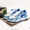 6930ef1c6e68136f4d9b3802 BAPE x Air Force 1 Sta Low Men's Low-Top Casual Sports Sneakers, Classic Ape Head Design, Full-Length Air Cushion, Sea Glass Insole, Star Logo Identification