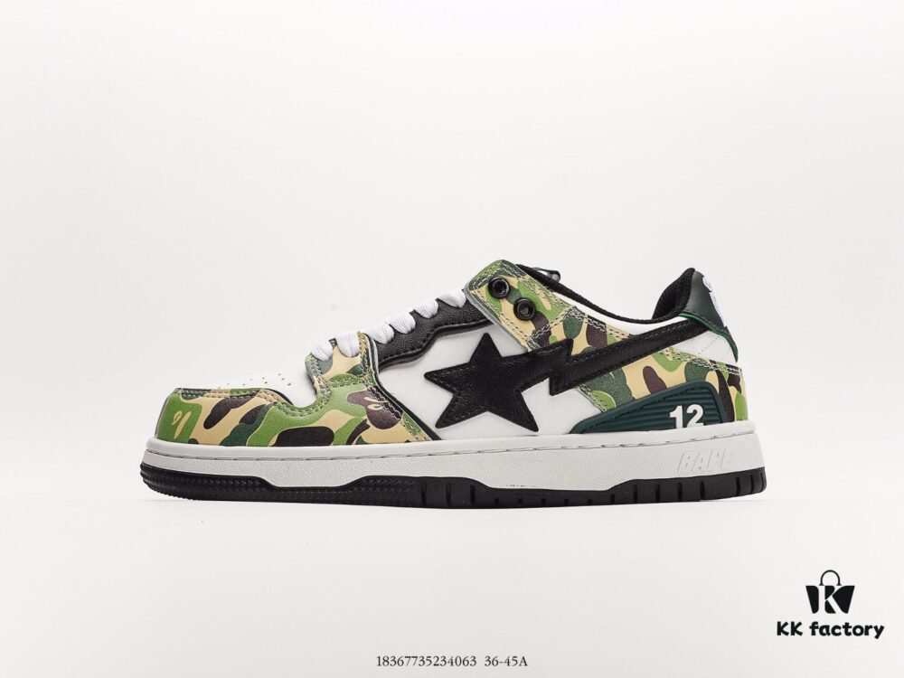 6930ef1e6e68136f4d9b3803 Ape Head BAPE x Air Force 1 Sta Low, Classic Versatile Low-Top Casual Sports Sneakers, Exclusive Private Mold, Pure Original Version, Iconic Ape Head Design, Authentic Silhouette, Sea Glass Insole, Full-Length Air Cushion, Premium Complete Packaging, Featuring the Highly Recognizable Star Logo