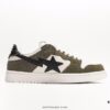 6930ef276e68136f4d9b380e Ape Head BAPE x Air Force 1 Sta Low Classic Versatile Casual Sports Sneakers, Exclusive Private Mold, Pure Original Version, Iconic Ape Head Design, Authentic Silhouette, Sea Glass Insole, Full-Length Air Cushion, Top-Tier Packaging with Highly Recognizable Star Logo