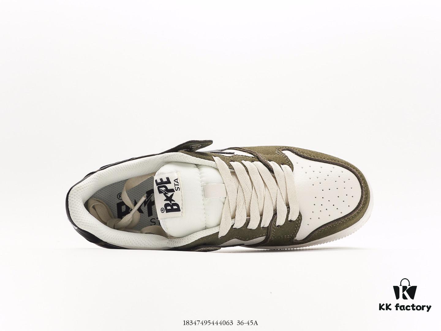 6930ef276e68136f4d9b380f Ape Head BAPE x Air Force 1 Sta Low Classic Versatile Casual Sports Sneakers, Exclusive Private Mold, Pure Original Version, Iconic Ape Head Design, Authentic Silhouette, Sea Glass Insole, Full-Length Air Cushion, Top-Tier Packaging with Highly Recognizable Star Logo