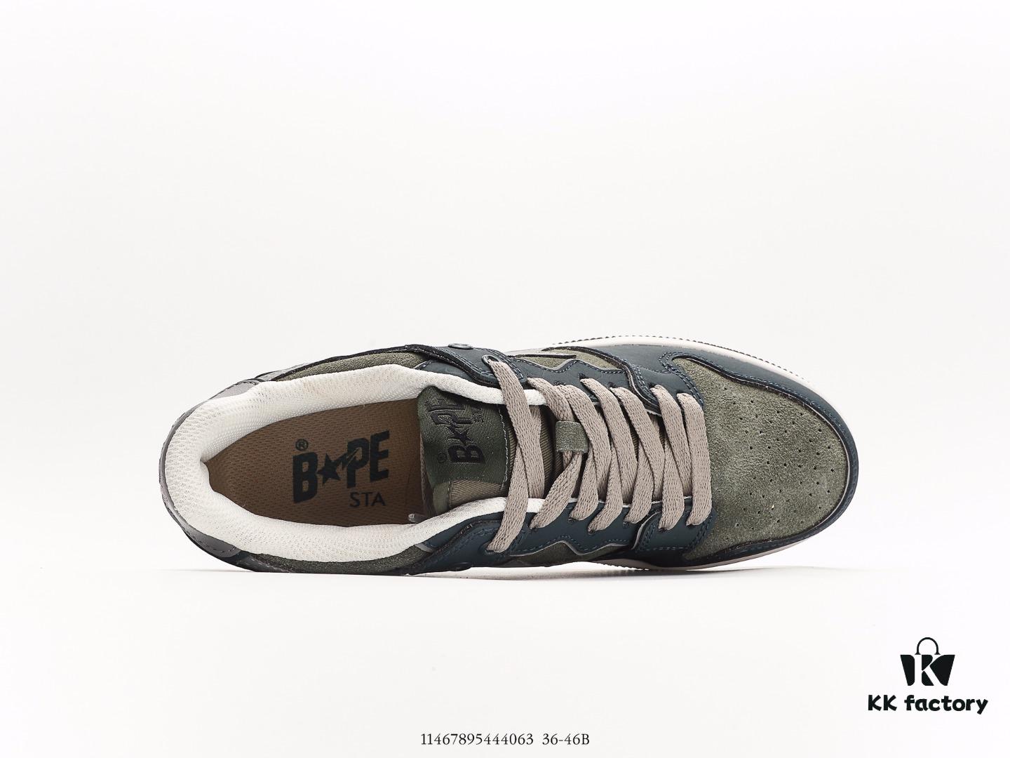 6930ef2e6e68136f4d9b381a Ape Head BAPE x Air Force 1 Sta Low Classic Versatile Casual Sports Sneakers, Exclusive Private Mold, Pure Original Version, Iconic Ape Head Design, Authentic Silhouette, Sea Glass Insole, Full-Length Air Cushion, Top-Tier Packaging, Featuring the Highly Recognizable Star Logo
