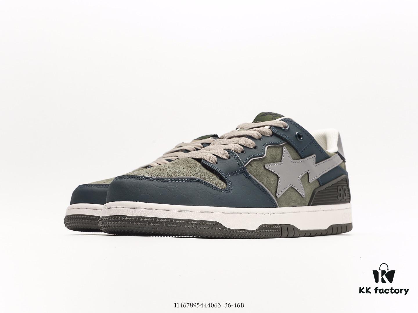 6930ef306e68136f4d9b381b Ape Head BAPE x Air Force 1 Sta Low Classic Versatile Casual Sports Sneakers, Exclusive Private Mold, Pure Original Version, Iconic Ape Head Design, Authentic Silhouette, Sea Glass Insole, Full-Length Air Cushion, Top-Tier Packaging, Featuring the Highly Recognizable Star Logo