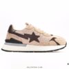 6930ef396e68136f4d9b3828 Ape Head Bape Sta Low Popular Classic Retro Style, Entire Shoe Including Liner and Tongue Made of White Cowhide Premium Materials, High-End Texture and Stain Resistant