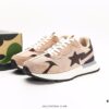 6930ef3f6e68136f4d9b382f Ape Head Bape Sta Low Popular Classic Retro Style, Entire Shoe Including Liner and Tongue Made of White Cowhide Premium Materials, High-End Texture and Stain Resistant