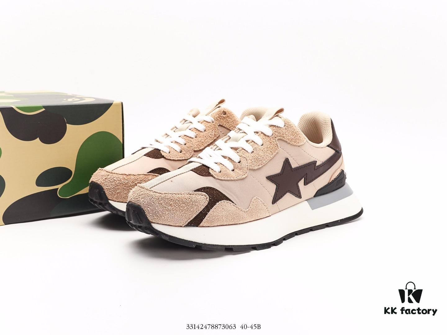 6930ef3f6e68136f4d9b382f Ape Head Bape Sta Low Popular Classic Retro Style, Entire Shoe Including Liner and Tongue Made of White Cowhide Premium Materials, High-End Texture and Stain Resistant