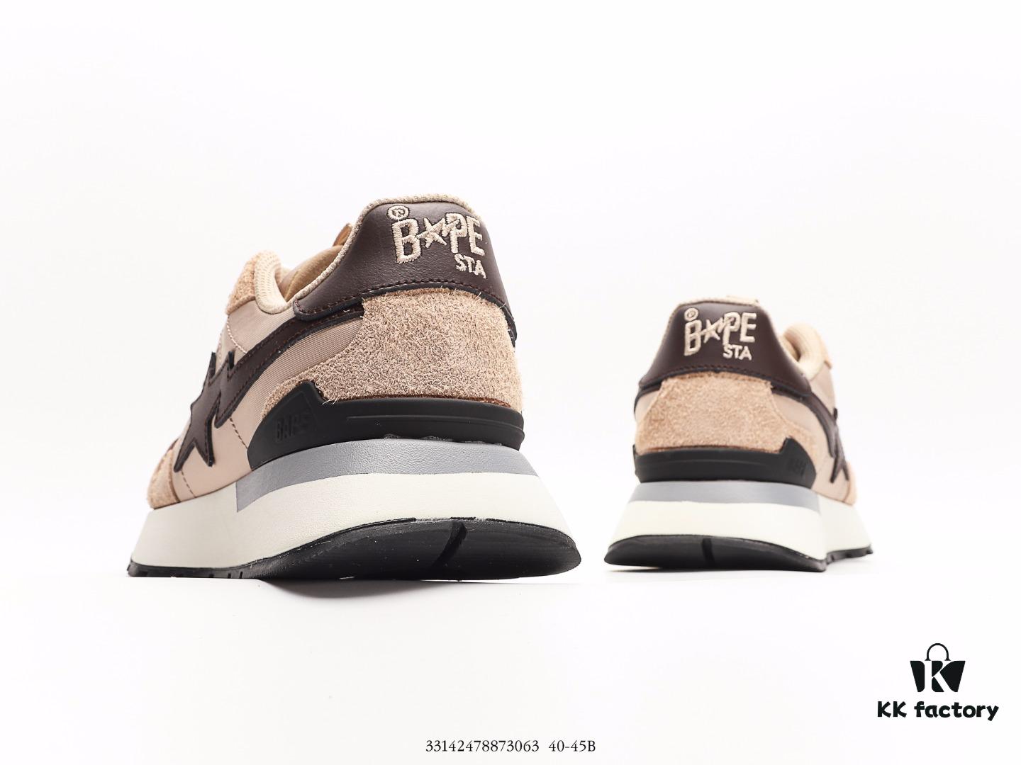 6930ef406e68136f4d9b3832 Ape Head Bape Sta Low Popular Classic Retro Style, Entire Shoe Including Liner and Tongue Made of White Cowhide Premium Materials, High-End Texture and Stain Resistant
