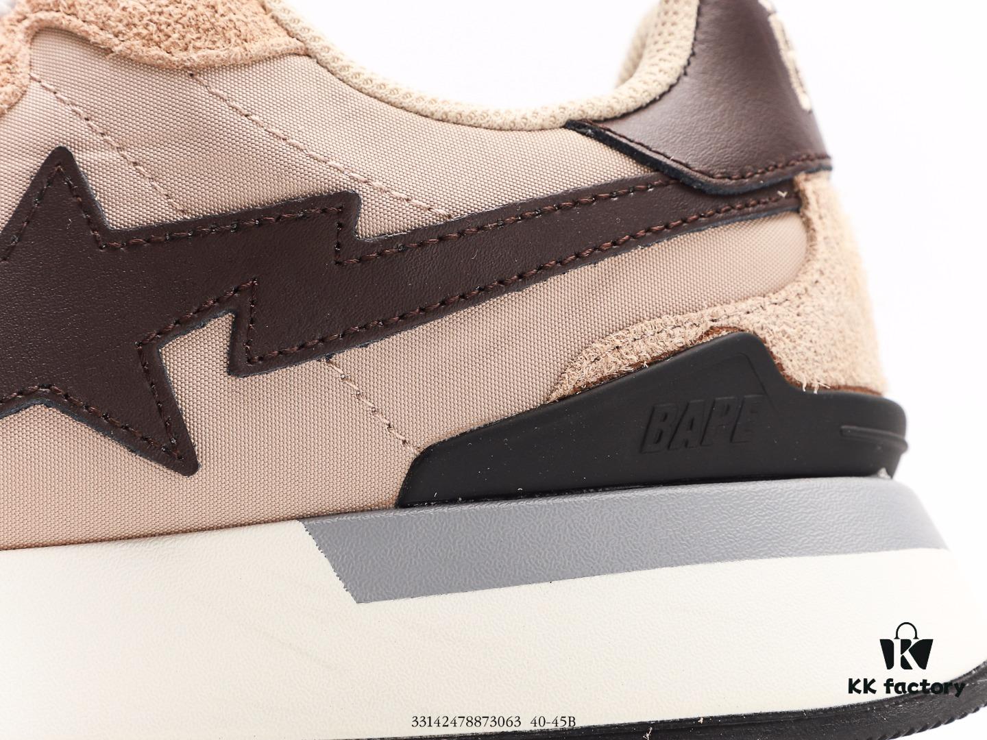 6930ef406e68136f4d9b3833 Ape Head Bape Sta Low Popular Classic Retro Style, Entire Shoe Including Liner and Tongue Made of White Cowhide Premium Materials, High-End Texture and Stain Resistant
