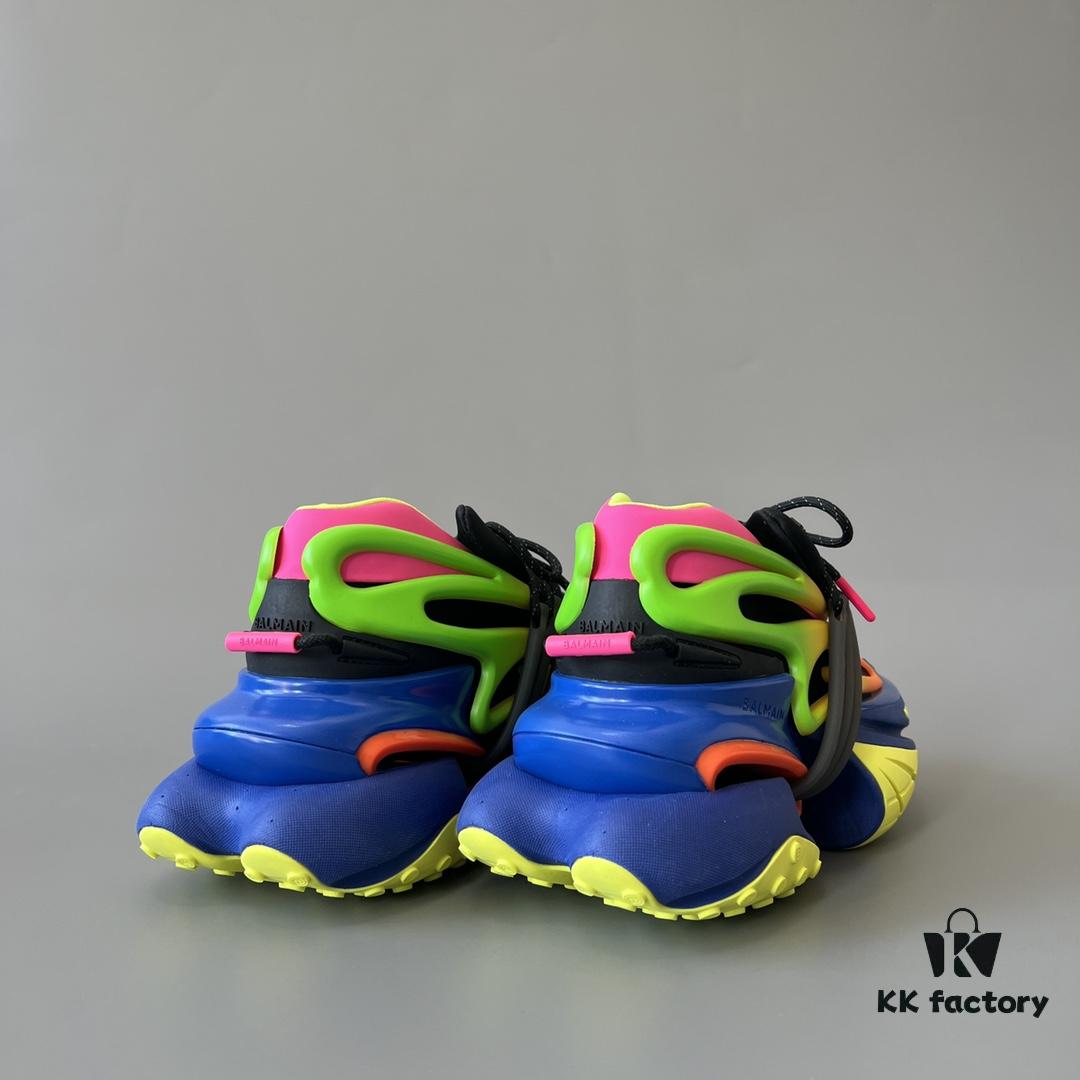 6930ef406e68136f4d9b3836 Balmain Yacht Shoes in Colorful Design