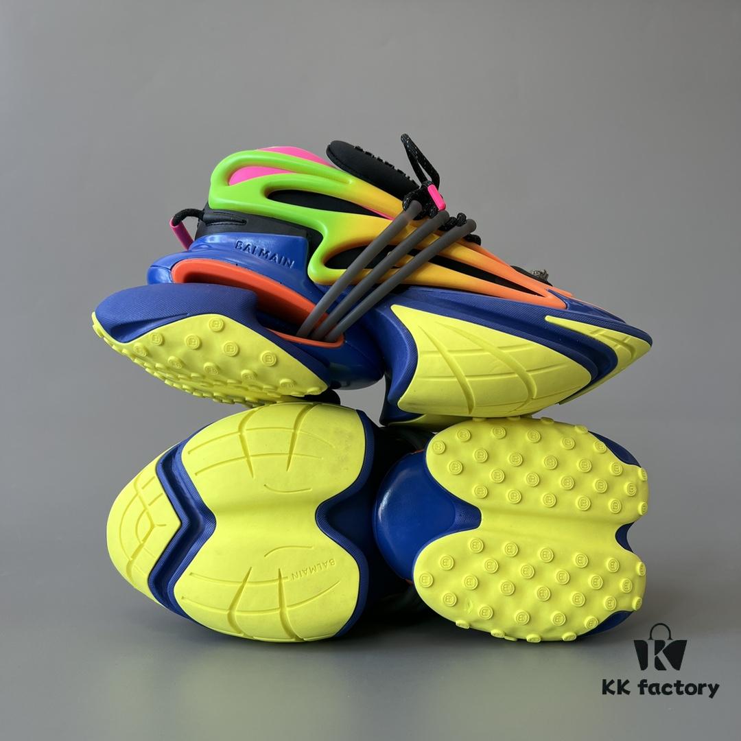 6930ef466e68136f4d9b383c Balmain Yacht Shoes in Colorful Design