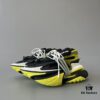 6930ef4b6e68136f4d9b3844 Balmain Yacht Shoes Fluorescent Yellow