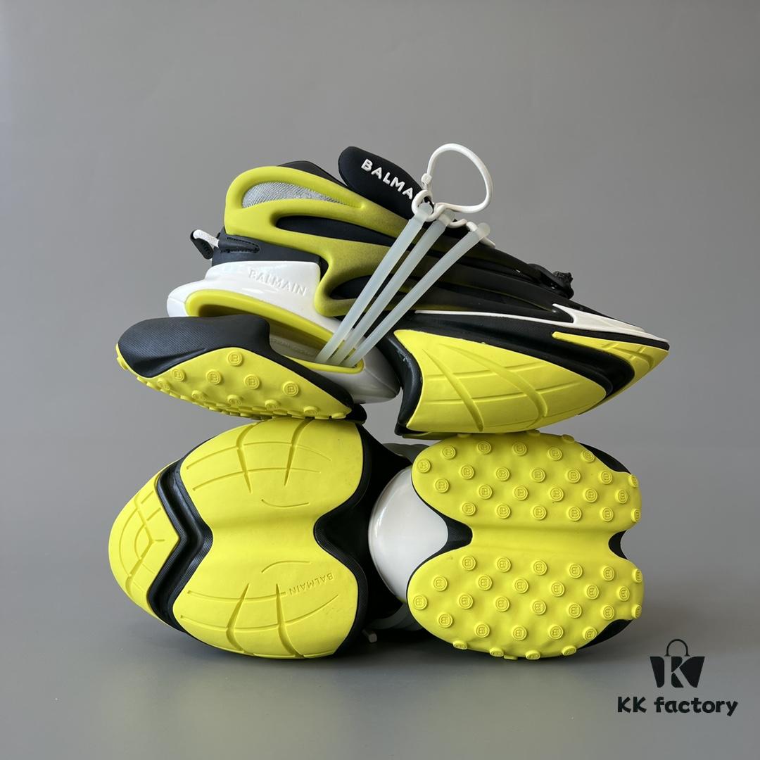 6930ef506e68136f4d9b3849 Balmain Yacht Shoes Fluorescent Yellow
