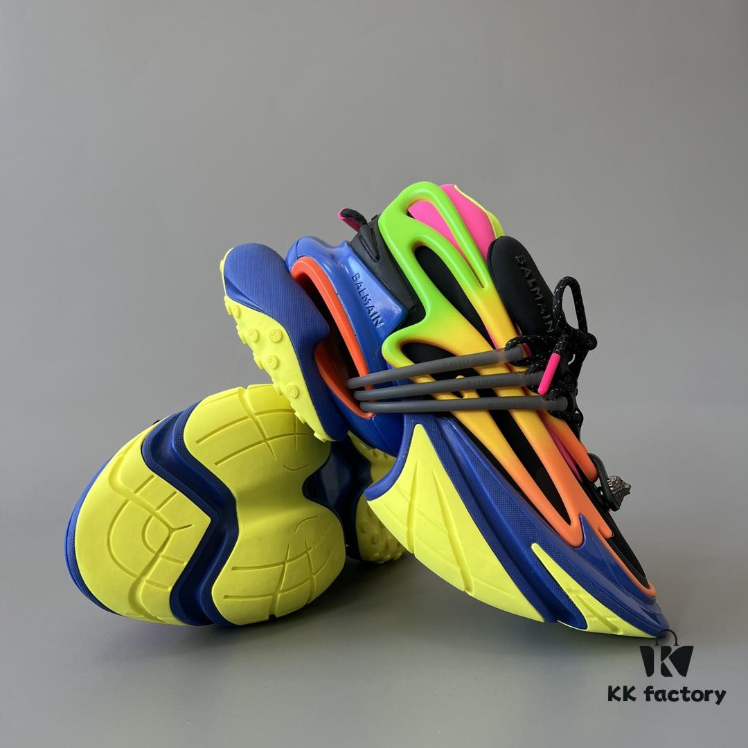 6930ef5a6e68136f4d9b3856 Balmain Yacht Shoes in Colorful Design