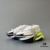 6930ef6d6e68136f4d9b3871 Balmain Yacht Shoes in White Fluorescent