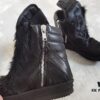 6930ef766e68136f4d9b3880 Rick Owens Black Horsehair Inverted Triangle Design