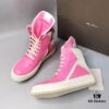 Rick Owens Pink Inverted Triangle